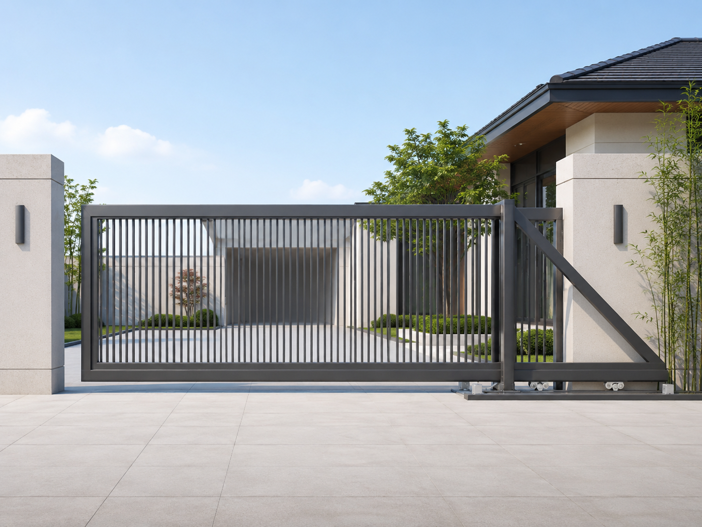 Courtyard Door