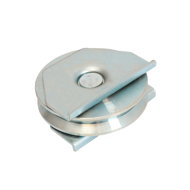 Galvanized Sliding Gate Groove Wheel With Double Plates 