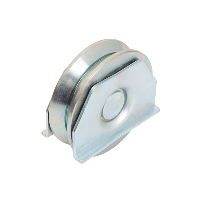 Galvanized Sliding Gate Groove Wheel With Double Plates 