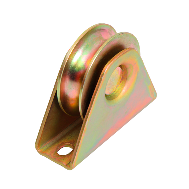 Wholesale steel groove U rail guide caster wheels