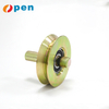 Sliding Gate Wheel With Pin Single Bearing Solid Steel V-Groove Wheel 